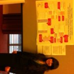 Alyssa-Rae Hug at CCCC 2012 Undergraduate Researcher Poster Session