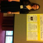 Amy Petersilie at CCCC 2012 Undergraduate Researcher Poster Session